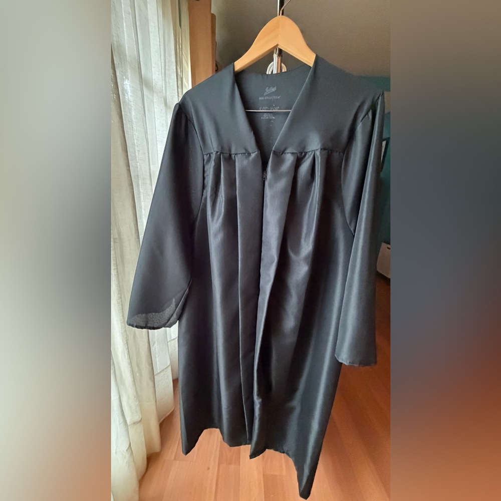 Jostens Black Graduation Gown